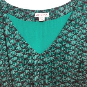 Beautiful Green Merona Dress XXL